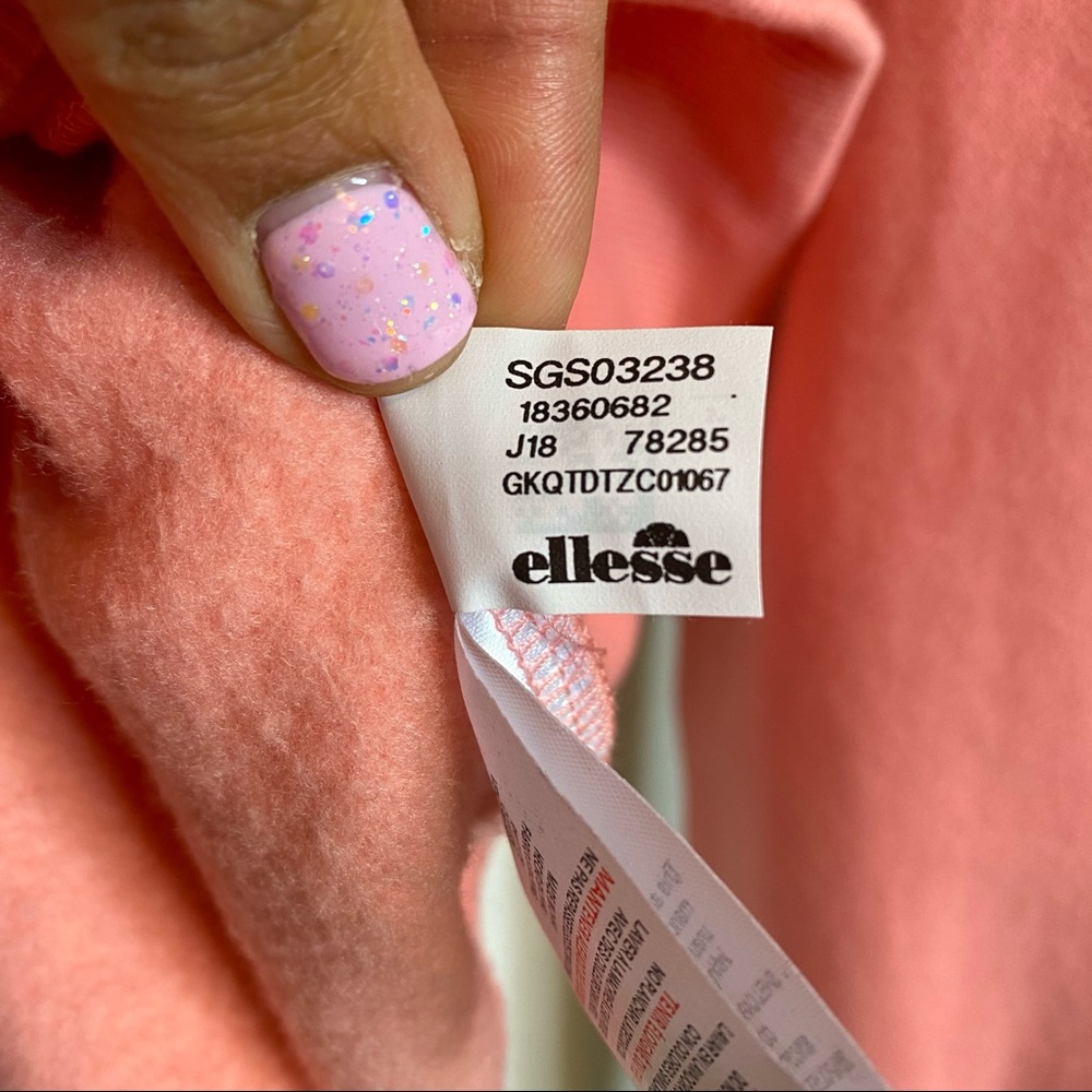 ELLESSE coral sweatshirt 🧡 - Picture 6 of 12